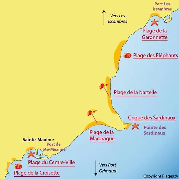 Villa Azurea Sainte-Maxime France